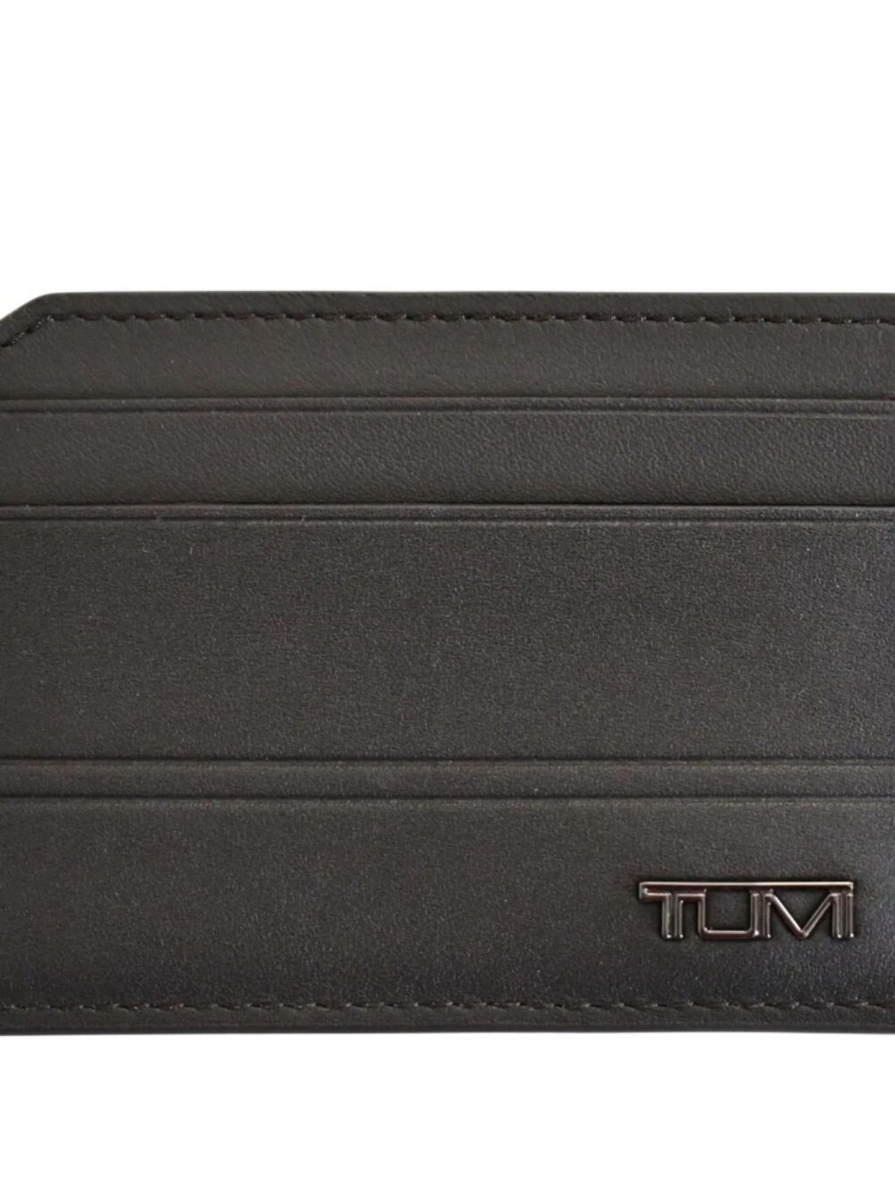 Tumi Horizon Slim Card Case w/ID- Black Smooth